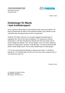 Doc - Mazda Press Portal