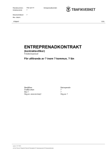 entreprenadkontrakt