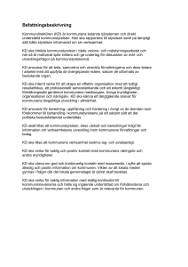 Rollen som internt sammanhållande