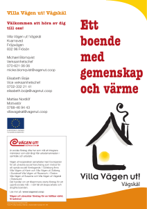 Ett boende med gemenskap och värme