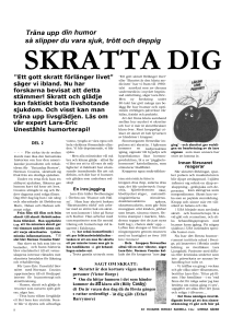 Träna upp din humor så slipper du vara sjuk, trött och deppig