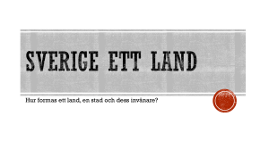 Sverige ett land