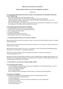 Buprenorphine Orifarm sublingual tablet PL