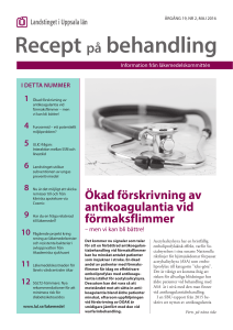 Recept på behandling