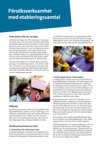 informationsblad - Arbetsförmedlingen
