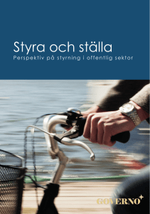 Styra och ställa