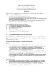 Esomeprazole Ranbaxy gastro-resistant tablet PL