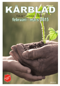 KÅRBLADET Örebro februari-mars 2015