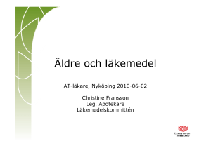 Äldre och läkemedel