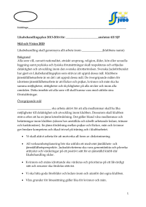 Likabehandlingsplan SJF_2013_2016_Klubbmall