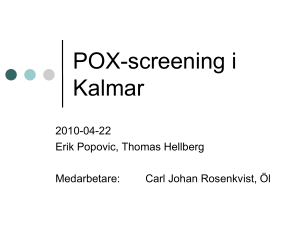 POX-screening i Kalmar