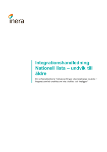 Nationell lista - undvik till äldre