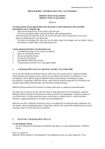 Baklofen Mylan tablet PL
