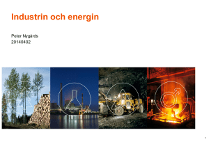 Industrin och energin