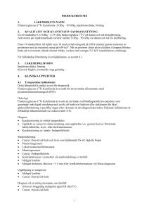 Fludeoxyglucose (18F) Karolinska solution for injection SmPC