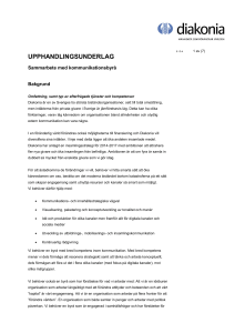 upphandlingsunderlag