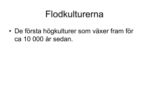 De första samhällena