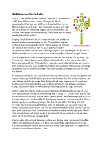 Berättelsen om Martin Luther