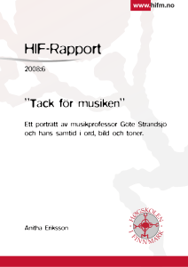 HIF-Rapport