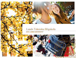 Helsingborg - Lunds Tekniska Högskola