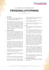 personaluthyrning