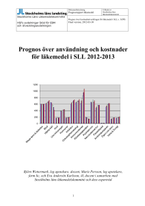 Prognos över användning och kostnader för läkemedel i