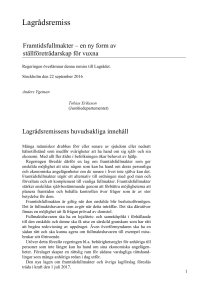 En lag om framtidsfullmakter