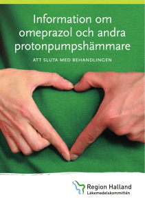 Information om omeprazol och andra