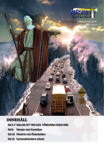 innehåll - Karisma farleden