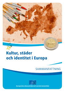 Kultur, städer och identitet i Europa