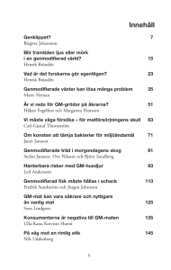 Innehåll