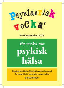 En vecka om - Finspångs kommun