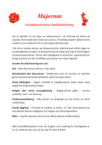 Majornas Socialdemokratiska Stadsdelsförening Det är självklart så