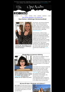 Opus Norden i nättidningen Kammarmusiknytt Blogginlägg om