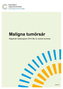 Maligna tumörsår - Svensk sjuksköterskeförening