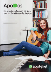 Ett smartare alternativ för dem som tar flera läkemedel dagligen