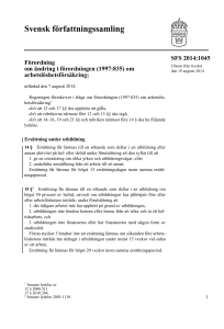 Svensk författningssamling