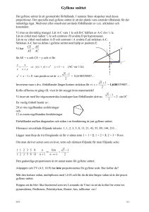Gyllene snittet