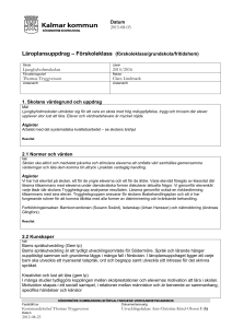 förskoleklass/grundskola/fritidshem