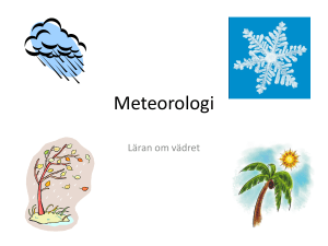 Meteorologi - manoobbola
