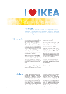 ILI GLOBAL AB ILI äger och driver ILOVEIKEA