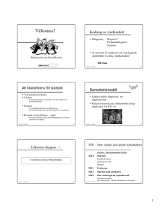 Information om klassifikation