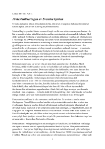 Protestantiseringen av Svenska kyrkan