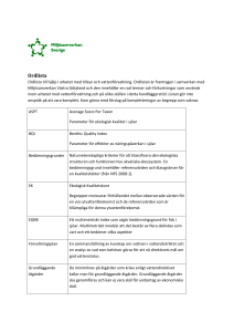 Ordlista - Miljösamverkan Sverige