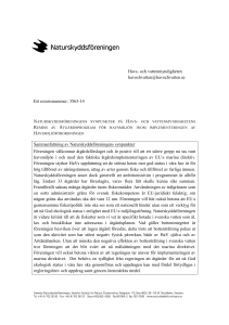 3563-14 Sammanfattning av Naturskyddsföreningens sy