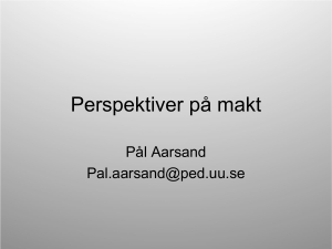 Perspektiver på makt