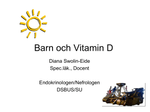 Barn och vitamin D