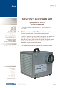 Renare luft på enklaste sätt