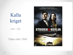 Kalla kriget