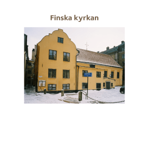 Finska kyrkan - Svenska kyrkan